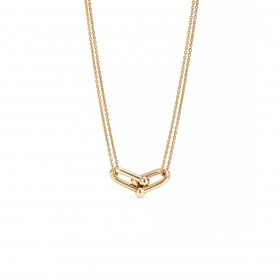 TIFFANY HARDWEAR LARGE DOUBLE LINK PENDANT 63364223